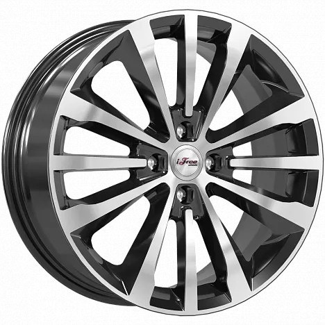 Колесный диск iFree Андерсен 7x17/4x100 ET45 D67.1 Блэк_Джек