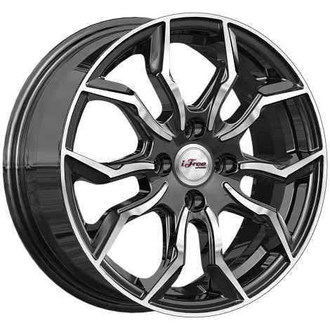 Колесный диск iFree Бохо 6x15/4x100 ET37 D60.1 Блэк_Джек