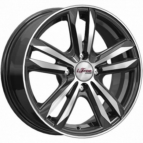 Колесный диск iFree Маскот 6x15/4x100 ET50 D60.1 Блэк_Джек
