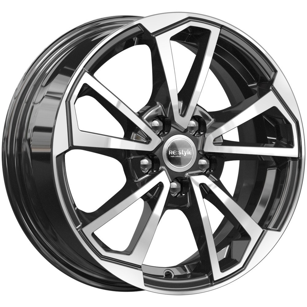 Колесный диск КиК КС1005 6x15/5x100 ET40 D57.1 алмаз-черный