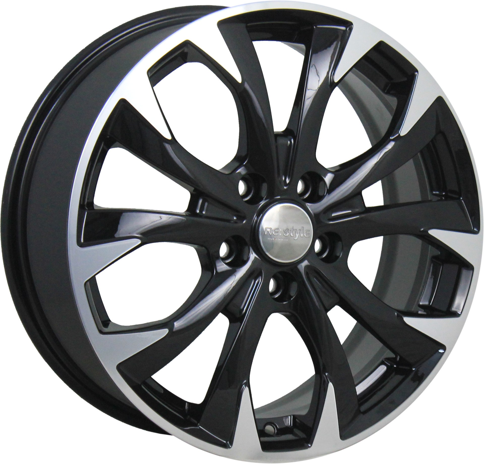 Колесный диск КиК КС740 7x17/5x112 ET50 D57.1 алмаз-черный