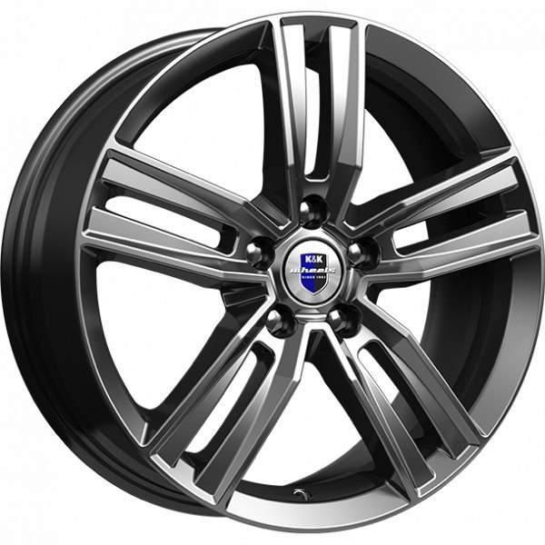 Колесный диск КиК Танаис 7x18/5x112 ET40 D66.6 дарк_платинум