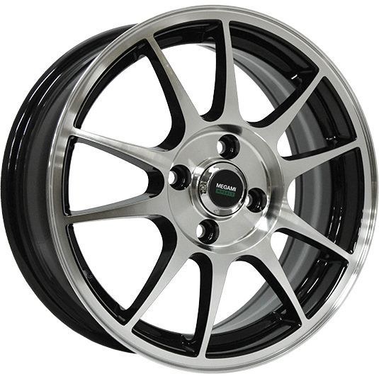 Колесный диск Megami MGM-5 6x15/4x100 ET40 D60.1 BKF