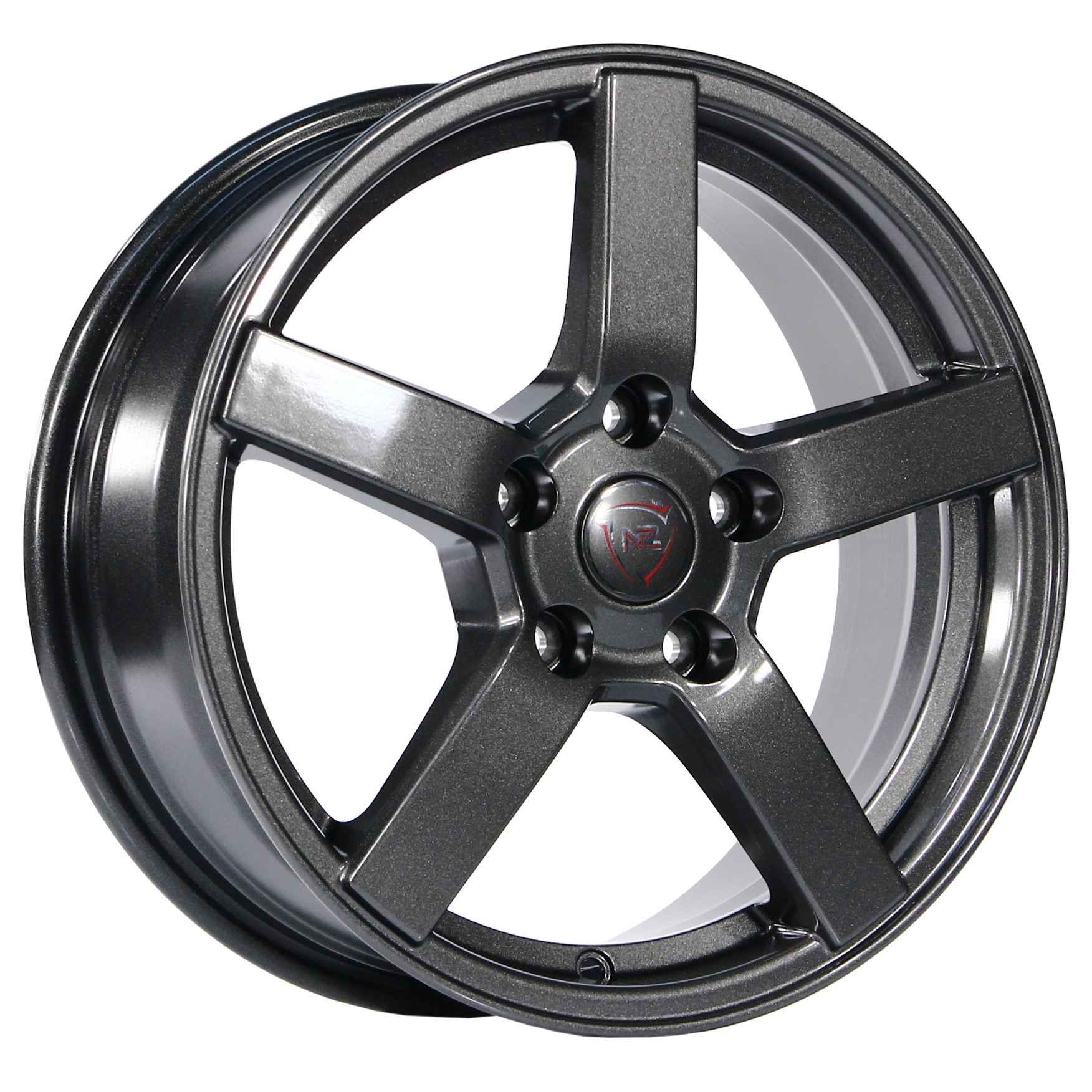 Колесный диск NZ R-02 7x17/4x100 ET35 D60.1 GRAPHITE