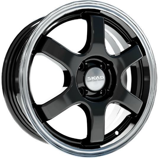 Колесный диск СКАД Киото 6x15/4x100 ET48 D54.1 алмаз-антрацит