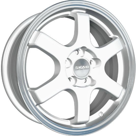 Колесный диск СКАД Киото 6x15/4x98 ET38 D58.6 Алмаз-белый