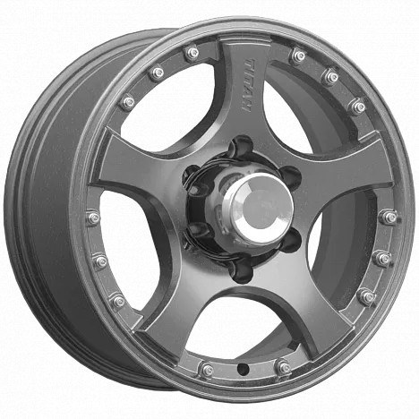 Колесный диск СКАД ТИТАН 7x16/6x139.7 ET20 D109.7 графит