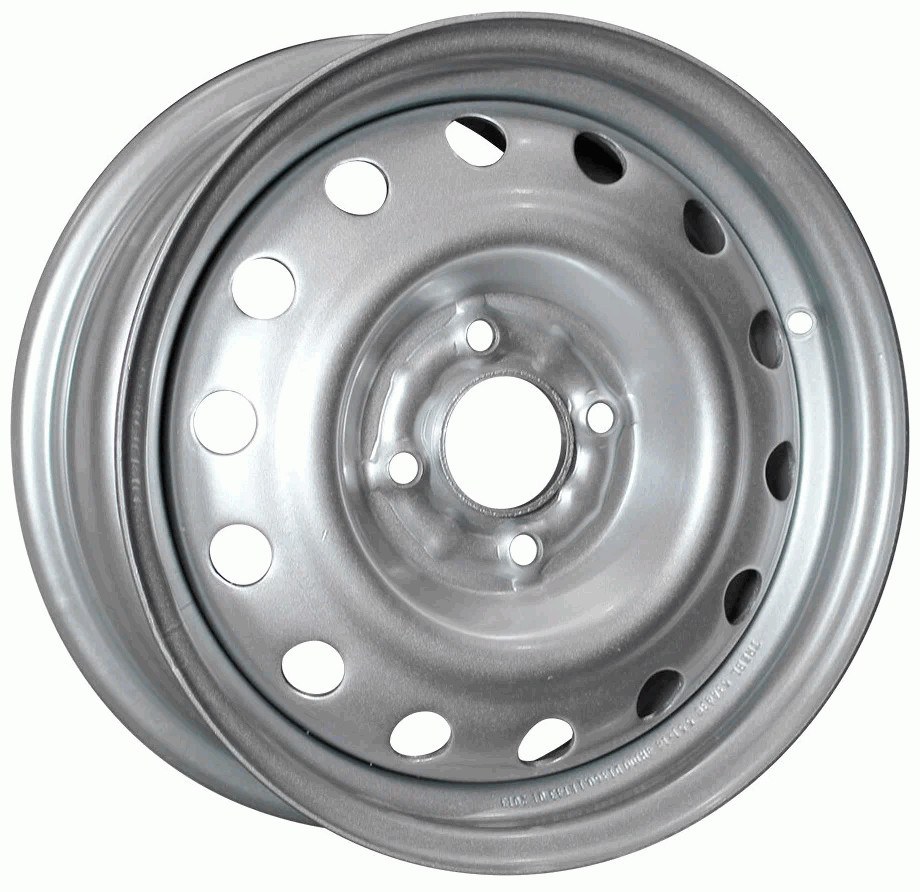 Колесный диск TREBL 53A49D (коробка) 5.5x14/4x100 ET49 D57.1 Silver