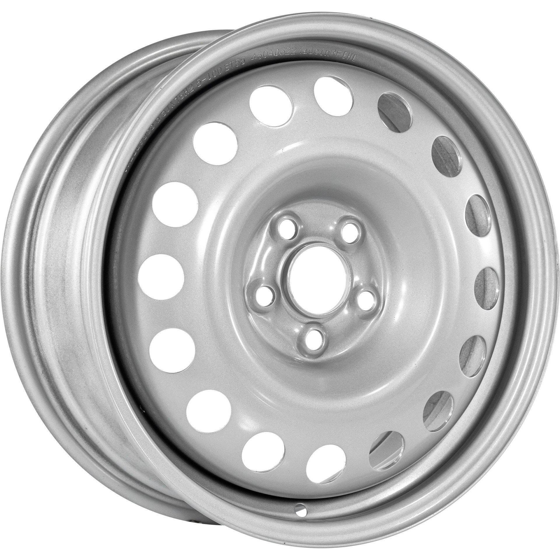 Колесный диск TREBL 9565T (коробка) 6.5x16/5x100 ET55 D56.1 Silver