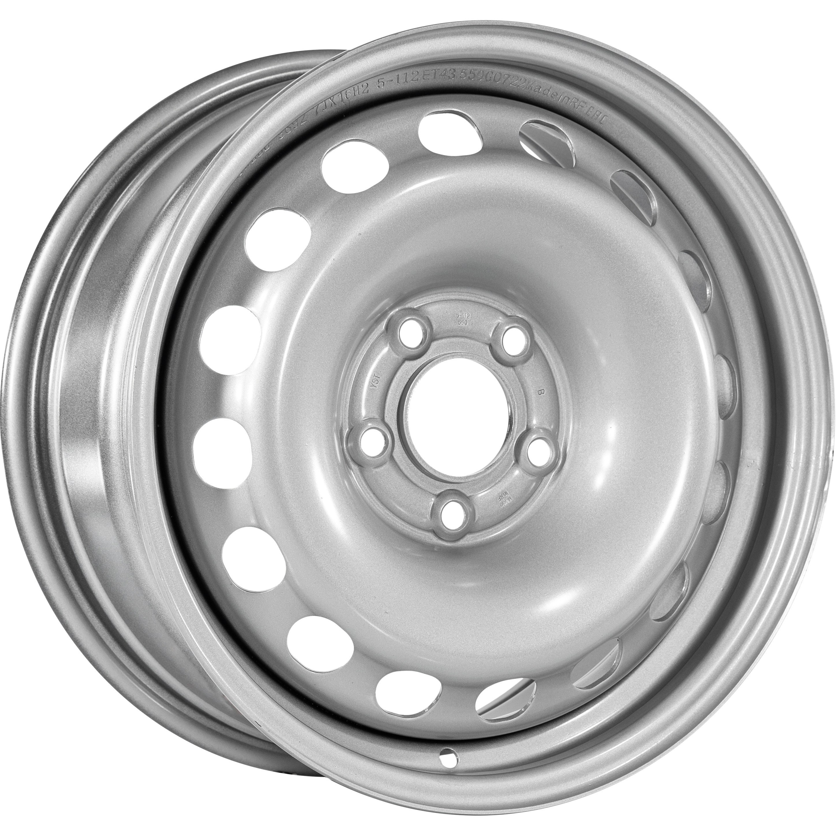 Колесный диск TREBL 9892T (коробка) 7x16/5x112 ET43 D66.6 Silver