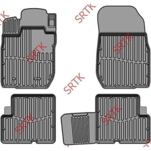Коврики резиновые в салон 3D STANDART Lada Largus / Лада Ларгус SRTK (2012-)