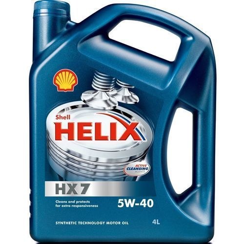 М/масло п/синтетика Shell Helix HX7 5W-40 4L