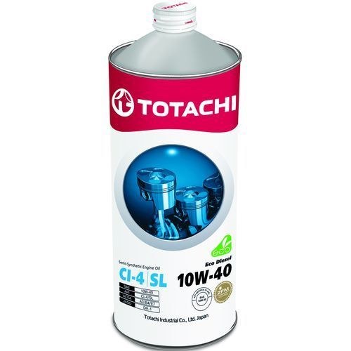 М/масло п/синтетика TOTACHI Eco Diesel CI-4/SL 10W-40 1л