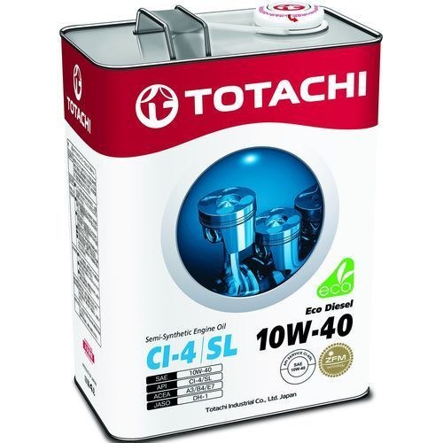 М/масло п/синтетика TOTACHI Eco Diesel CI-4/SL 10W-40 4л