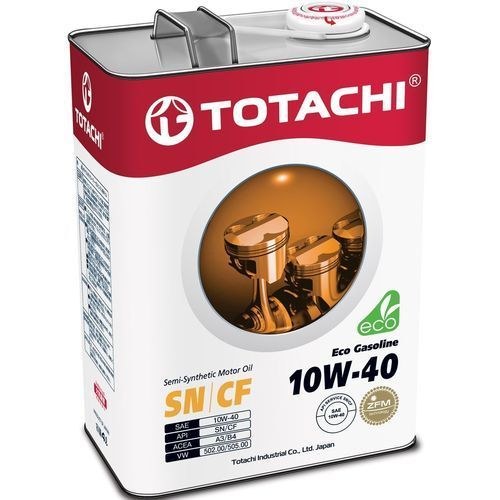 М/масло п/синтетика TOTACHI Eco Gasoline SN/CF 10W-40 4л
