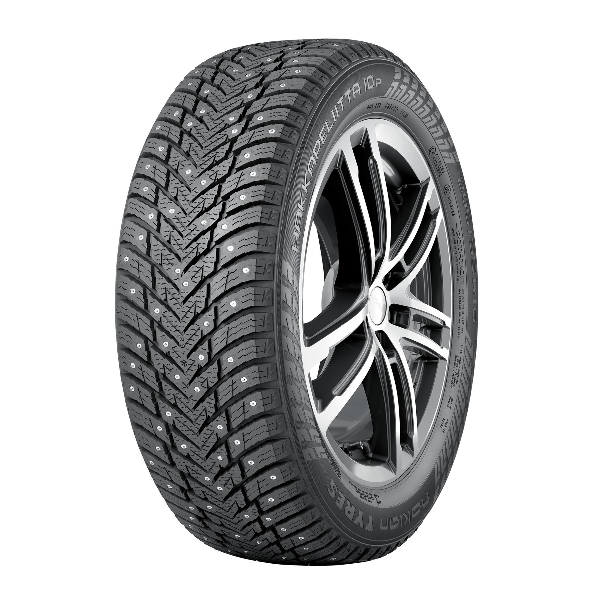 Шины NOKIAN Tyres Hakkapeliitta 10p 255/40R19 100T XL шип