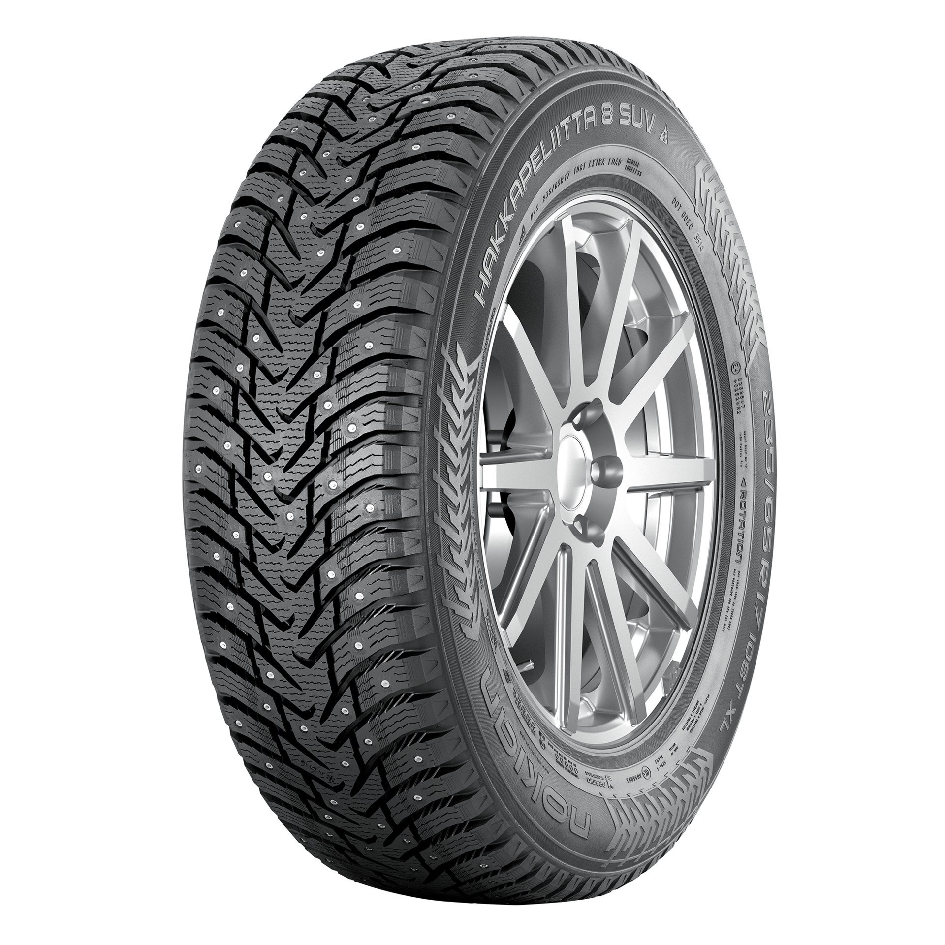 Шины NOKIAN Tyres Hakkapeliitta 8 SUV 275/50R19 112T XL шип*(2018)