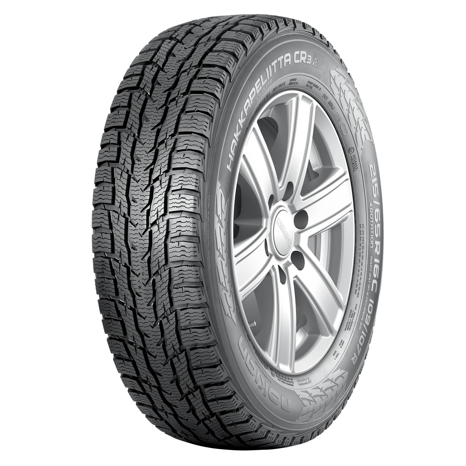 Шины NOKIAN Tyres Hakkapeliitta C3 205R16C 110/108Q шип*(2018)