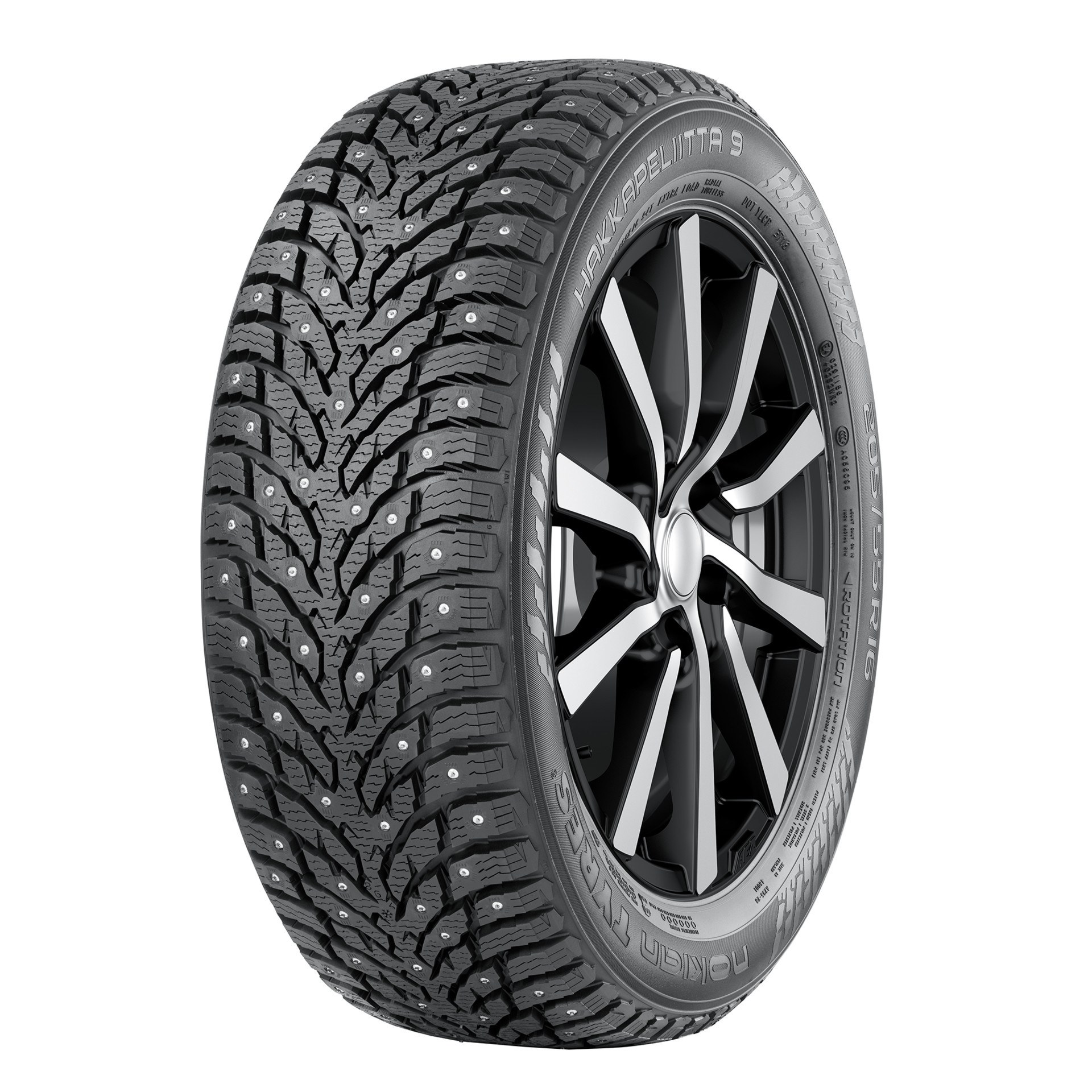 Шины NOKIAN Tyres Hakkapeliitta 9 205/50R17 93T XL шип*(2019)