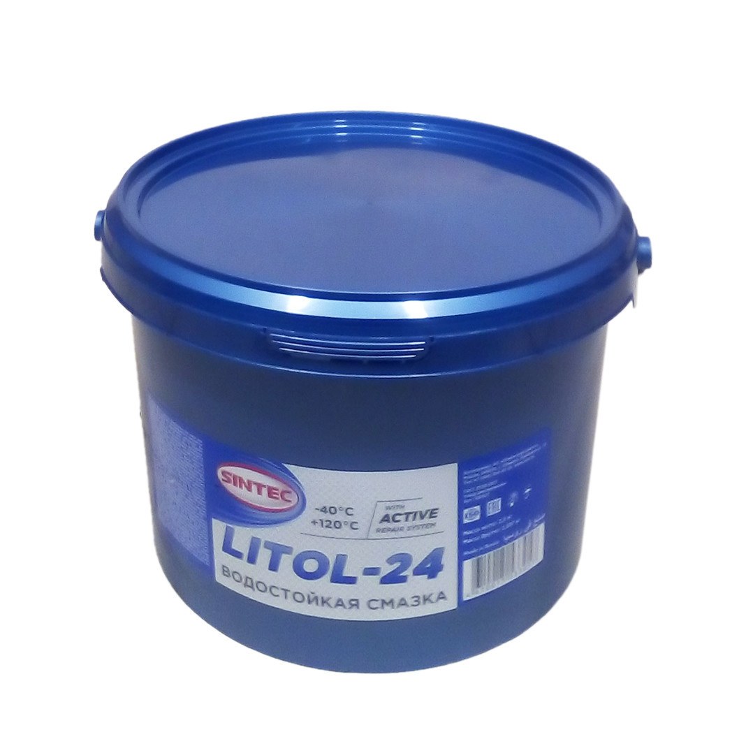 Смазка Литол-24 2,5кг (пластиковая тара) Sintec