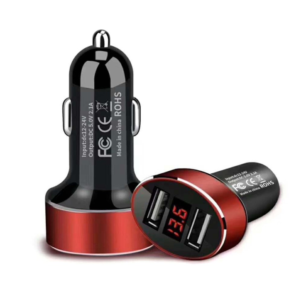 Car Charger с вольтметром