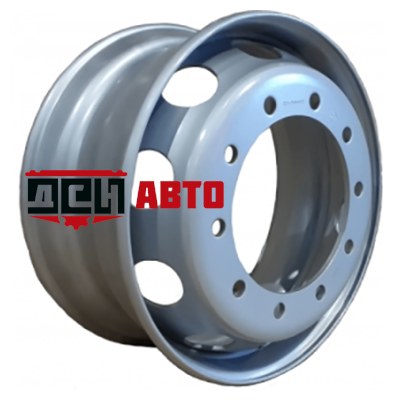 Колесный диск Accuride 8,25x22,5/10x335 ET165 D281 Silver (RZB36374OE) (12,5 мм) 3 550 кг