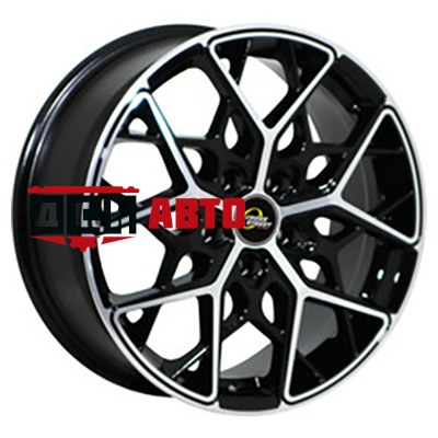 Колесный диск CrossStreet 7x17/5x100 ET48 D56,1 CR-20 BKF