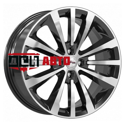 Колесный диск iFree 7x17/4x100 ET43 D60,1 Андерсен (КС912) Блэк Джек