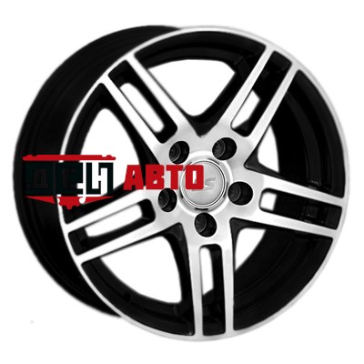 Колесный диск LS 6x14/5x100 ET35 D57,1 281 BKF (конус)