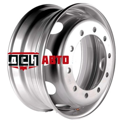 Колесный диск SRW 7x20/10x335 ET162 D281 Silver (2702008) Камаз-Евро (камера)