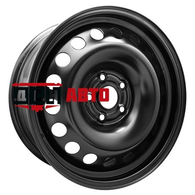 Колесный диск ТЗСК 6x15/5x100 ET38 D57,1 Volkswagen Polo Черный