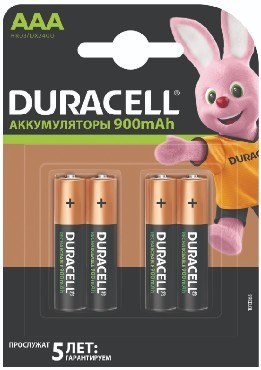 DURACELL HR03-4BL 900mAh Pre-Charged (Б0014861)