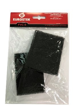 Аксессуары д/пылесосов EUROSTEK FVC8 комплект сменных фильтров