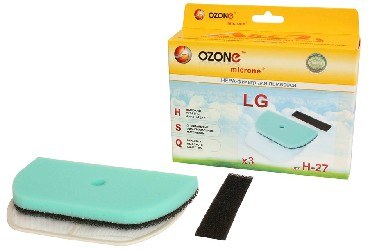 OZONE microne H-27 наб. микрофильтров для пылесоса LG