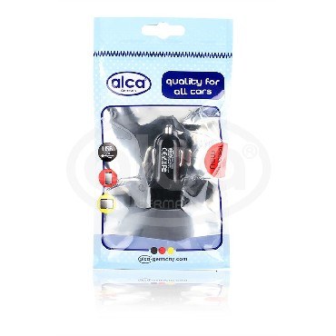 ALCA (510 510) Разветвитель (зарядное устройство) прикуривателя с 3 USB 2.1 А. Черный
