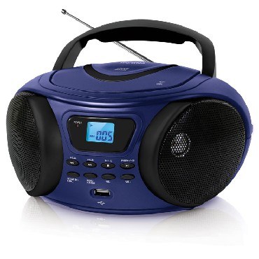 Аудиомагнитола MP3 BBK BX170BT темно-синий