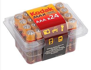 KODAK LR03-24 PLASTIC BOX (24)