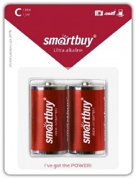SMARTBUY (SBBA-C02B) LR14-2BL