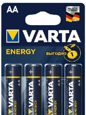 VARTA LR6 AA BL4 ENERGY ALKALINE 1.5V (4106) (4106213414)