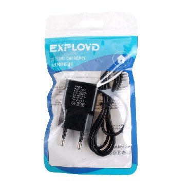 Cетевое ЗУ EXPLOYD EX-Z-255 micro USB 2А чёрный Cетевое ЗУ