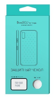 Чехол для смартфона BORASCO Чехол TPU для SAMSUNG A20S (прозрачный) (37916)