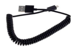 Дата-кабель EXPLOYD EX-K-152 Дата-кабель USB - microUSB 1.5М пружина чёрный
