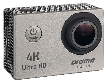 экшн камера DIGMA DICAM 385 UHD 4K