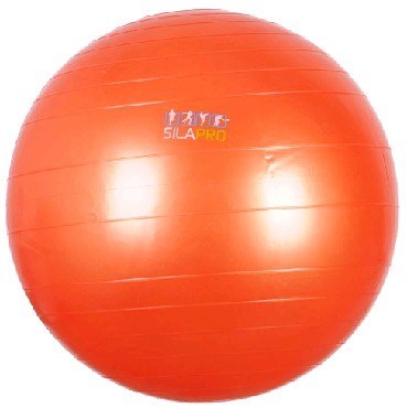 SILAPRO Мяч для фитнеса гимнастический, ПВХ, 65см, 800гр, 6 цветов, в коробке 193-003