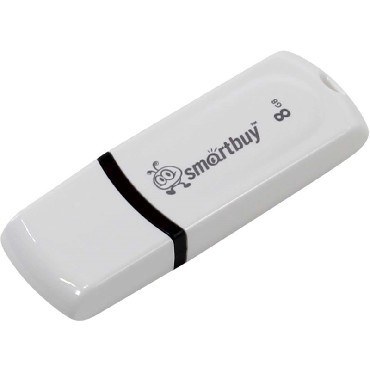 SMARTBUY (SB8GBPN-W) 8GB PAEAN WHITE