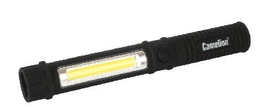 CAMELION LED51521 (фонарь-ручка, COB LED+1W LED, 3XR03, пластик, магнит, клипса, блистер)