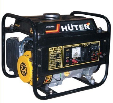 Бензиновый генератор huter ht1000l