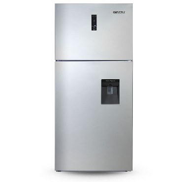 Холодильник GINZZU NFK-505 Steel 483л. сталь