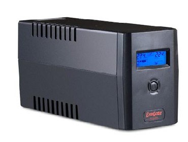 EXEGATE (212515) POWER SMART ULB-600 LCD (600VA/2 евророзетки/USB)