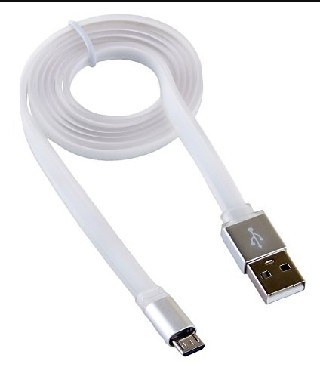 интерфейсный кабель BLAST BMC-111 USB - micro USB, 1м, белый